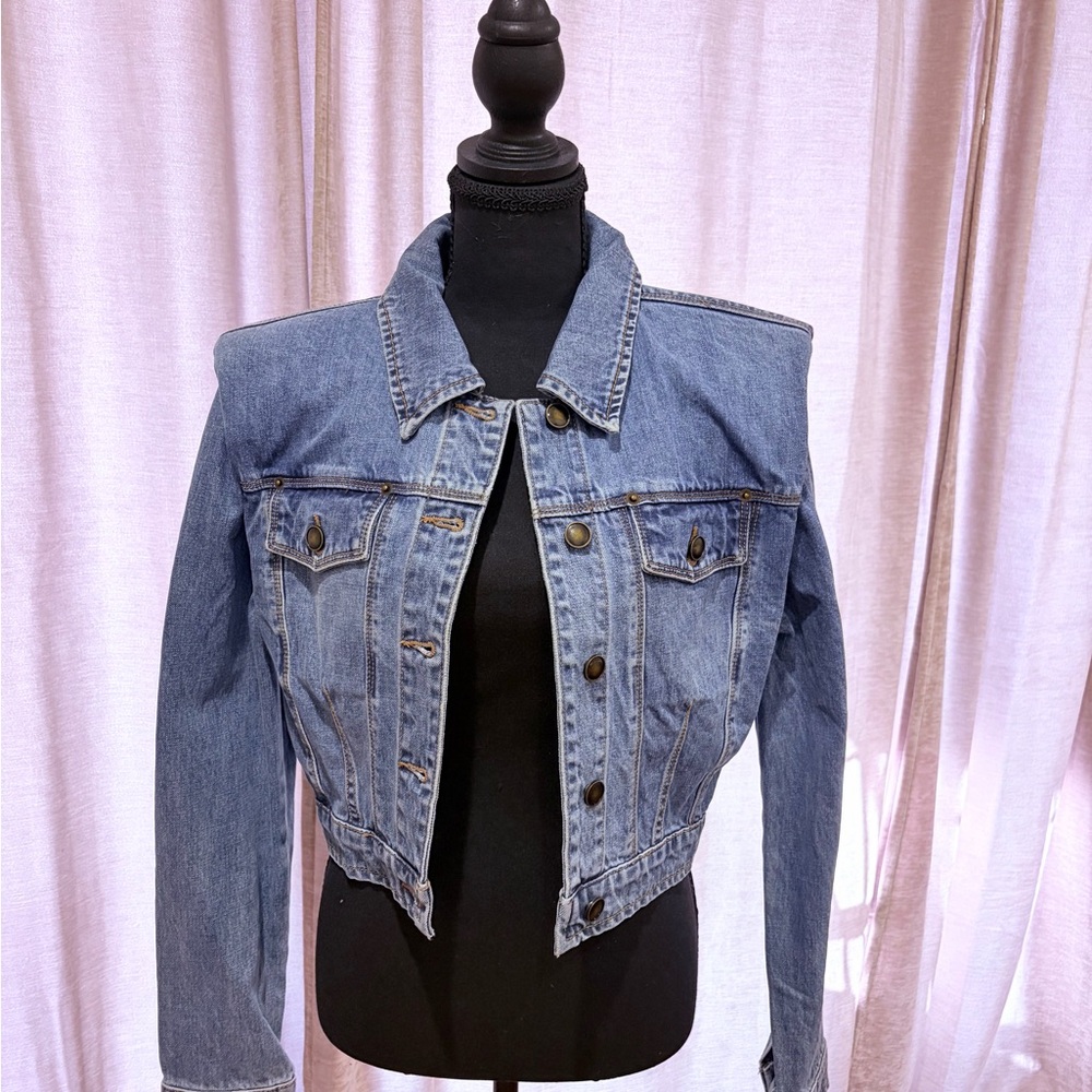 House of Harlow 1960 Blue Denim Jacket